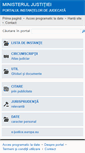Mobile Screenshot of portal.just.ro